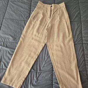 Soft beige dress pants